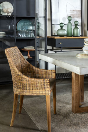 כסא אוכל בוסטון ראטן