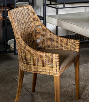 כסא אוכל בוסטון ראטן