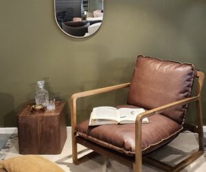 כורסא עור לאונג רובין