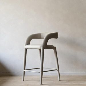 כסא בר מרופד מונרו