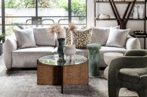 ספה פלפית בהירה